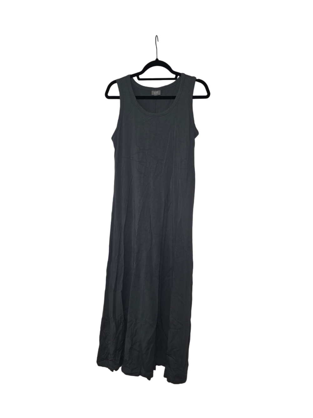 J. Jill Dark Gray Sleeveless Maxi Dress